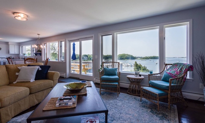 Narragansett House | Waterfront Home with Beautiful Views on Harbor Island
