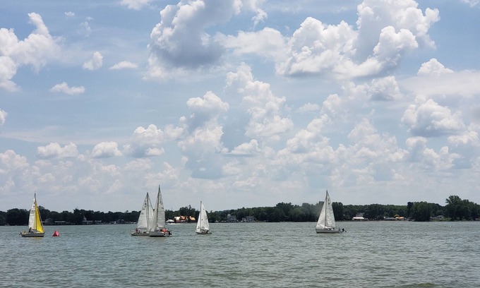 Buckeye Lake House | WATERFRONT house on Buckeye Lake Ohio with Boat Dock Available