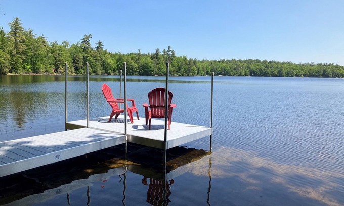 Eidelweiss Village House | Waterfront House w/Lakeside Deck, Kayaks and Canoe, Minutes to N. Conway