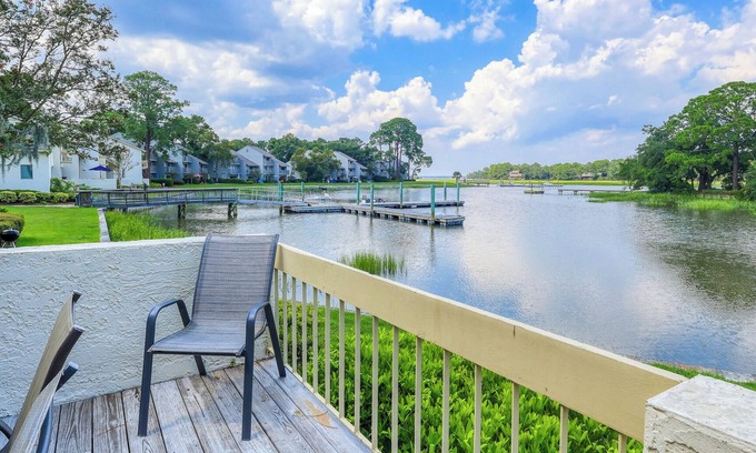 Hilton Head Island Condo | WATERFRONT LUXURY VILLA WITH DOCK, BEACH & PET-FRIENDLY HILTON HEAD