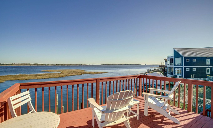 Ocean Pines House | Waterfront Ocean Pines Vacation Home w/Boat Dock!