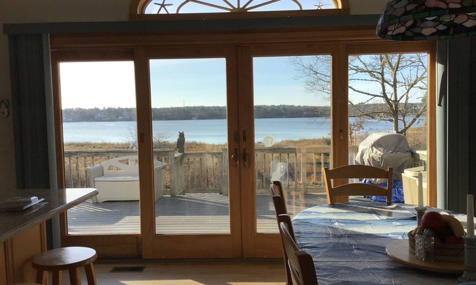 Yarmouth Port House | Waterfront on Bass River, 2 kayaks 4 bedrooms 3 full bathrooms, AC, Pets allowed