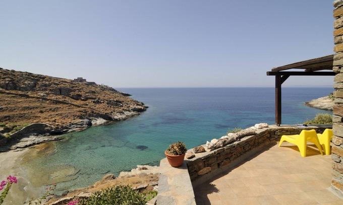 Pisses Apartment | Waterfront private beach, salt sapper, quiet location with no crowds
