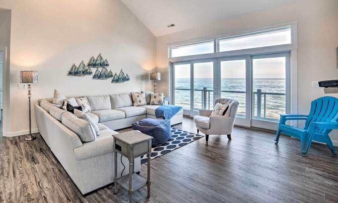 Point Lookout House | Waterfront Scotland Beach Retreat w/Private Beach