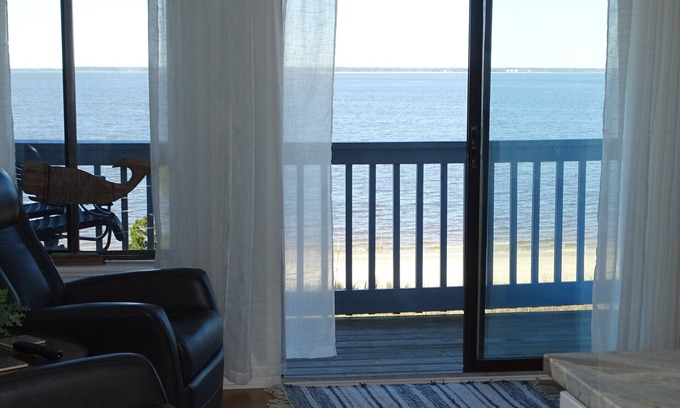 Tybee Island Condo | Waterfront! Top floor, corner unit. Beautiful beach & water views!
