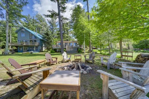 Rapid City House | Waterfront Torch Lake Cottage with Private Beach!