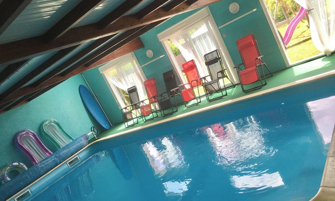 Plouec-du-Trieux Villa | Waterfront villa (pool, spa, sauna)