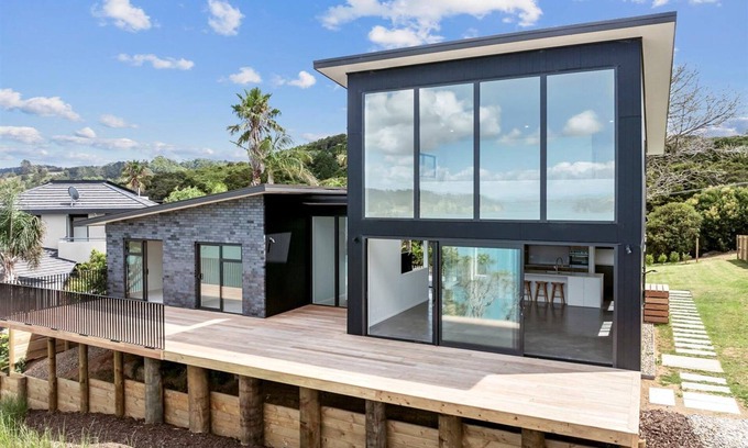Parua Bay House | Waterfront with private beach access