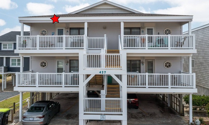 Holden Beach Condo | "Waters Edge 427-A" - Oceanfront Condo w/Community Pool, 2 Bedrooms/2 Bathrooms