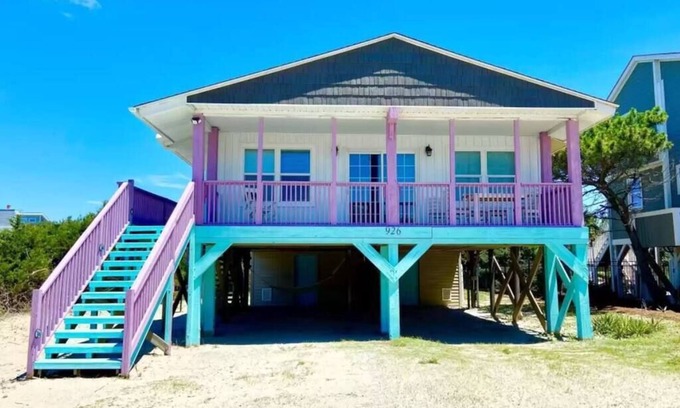 Long Beach House | Wave Haven Oak Island - Second Row Ocean View