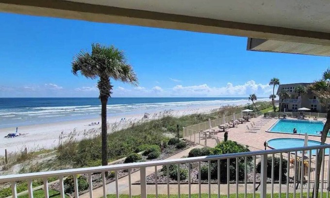 Crescent Beach Condo | Wave Watchers Paradise at Coquina A213