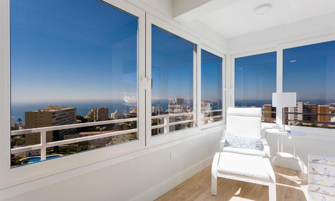 Benalmadena Costa Apartment | weforyou Two Rooms Terramar Alto with Sea View