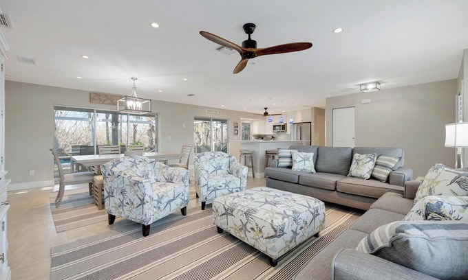 The Dunes House | WELCOME BACK! Fully Remodeled Sanibel Beach House in the Dunes Golf Community
