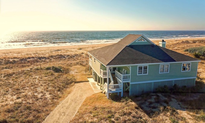 South Beach House | Welcome to Atlantic Bliss on Bald Head Island’s South Beach. Ocean Front!