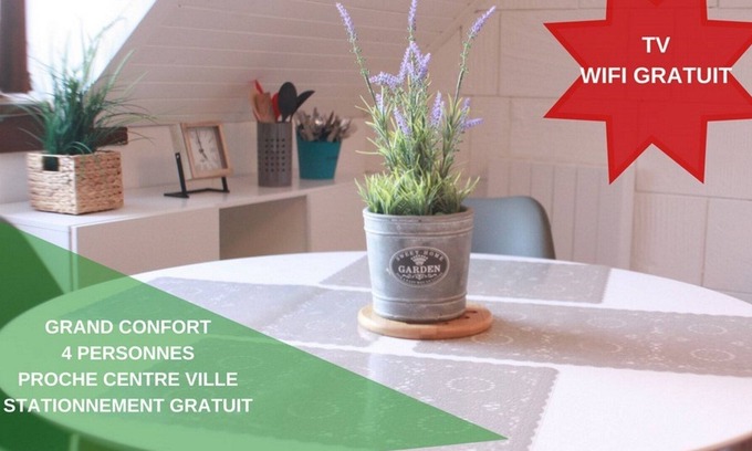 Calais Apartment | Welcome to Calais - Standing - comfortable apartment in a quiet and central location