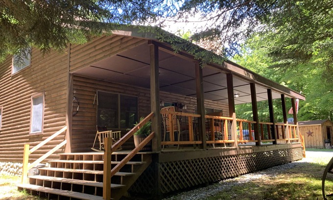 Old Forge Cabin | WELCOME TO CAMP DAKOTA, a secluded cabin on 5 acres in Old Forge