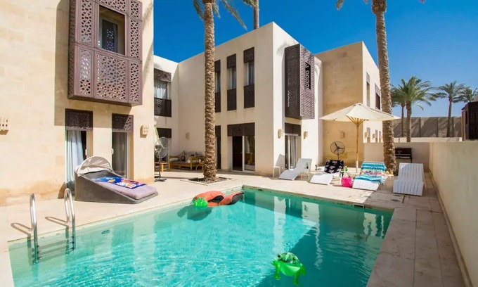 El Gouna House | Welcome to Nayah Stays, Amazing villa with private pool & 5 master suites