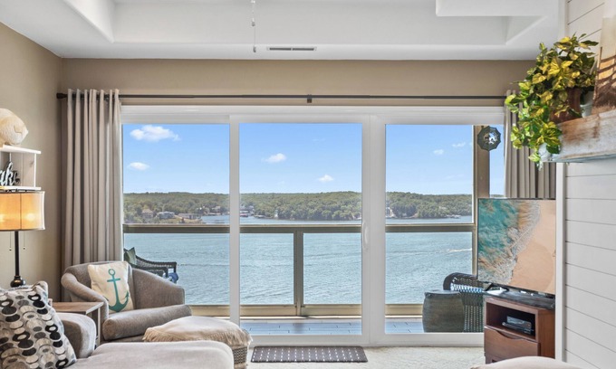 Lake Ozark Condo | Welcome to Emerald Bay 56-1B, a beautiful condo with a stunning view!