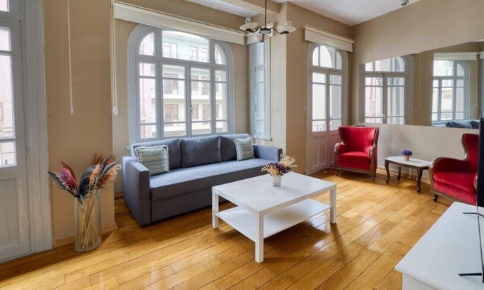 Kabatas Apartment | Welcome to our perfectly located bright home in the heart of Cihangir (second floor walk-up)