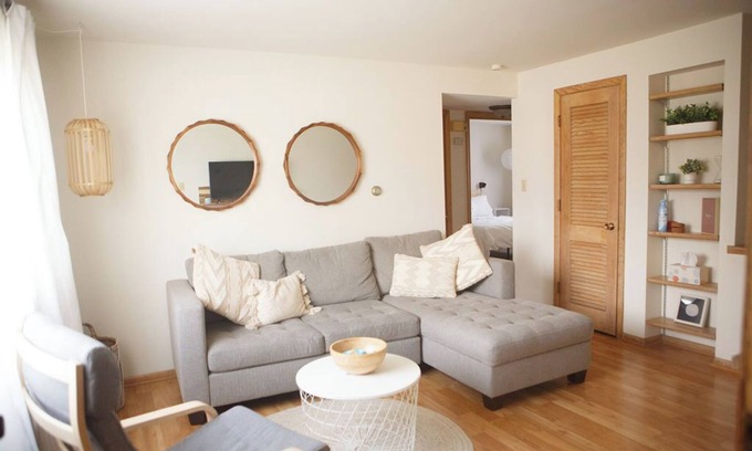Westerville Apartment | Welcoming Bohemian Westerville Getaway
