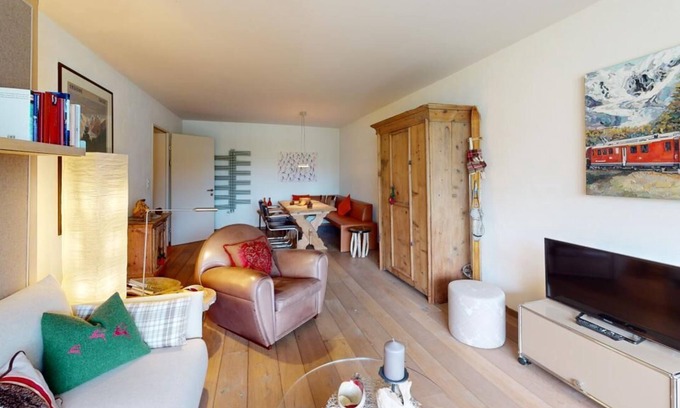 Sankt Moritz-Bad Apartment | Well-kept holiday apartament house in a prime location in St.