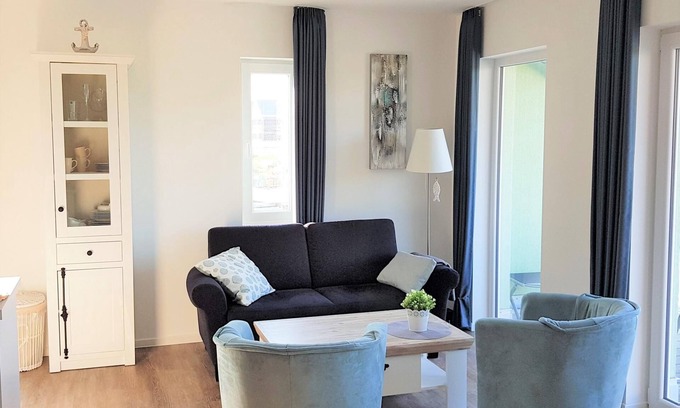 Schillig Apartment | well-kept vacation apartment with sauna, close to the beach, free laundry packages