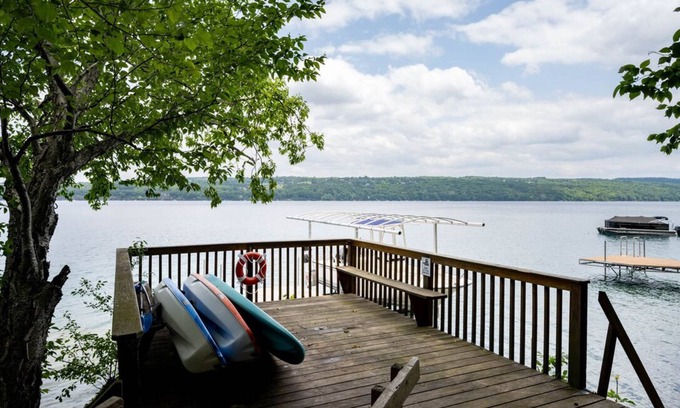 Skaneateles House | West Lake Farm Skaneateles Lake, Lake Front.
