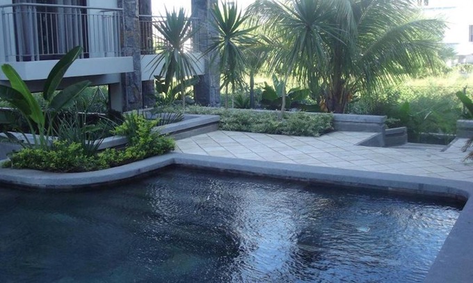 Flic-en-Flac Apartment | West Terraces Residence No 5 with Seafront Beachfront License No 13516