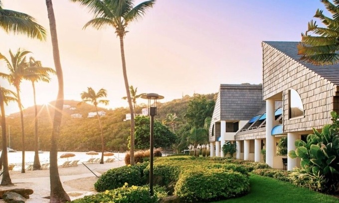 Hart Bay Villa | WESTIN St JOHN USVI , Fantastic beachfront villa! Steps from the beach Slps. 8