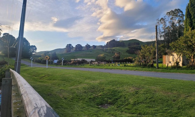 Porangahau House | Whare Tai our cabin retreat on the outskirts of Porangahau village, peace awaits