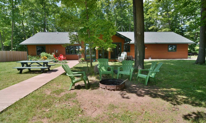 Cable House | Wheelchair Accessible Lodging on Beautiful Lake Namakagon, Lakefront w/Dock