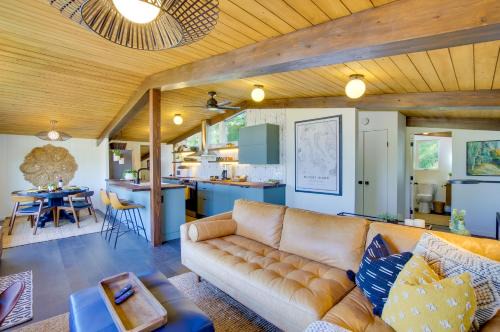 Lagoon Point House | Whidbey Island Oasis Walk to Beach, Hot Tub, View
