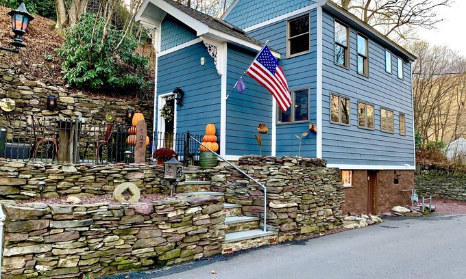 Ashfield House | Whimsical Home on Quiet High Street, in Historic Downtown.