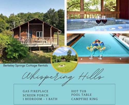 The Woods Ski Chalet | Whispering Hills - Pet Friendly - Hot Tub - Grill - Wifi - Fire Pit - Covered Porch - Screen Porch - Fireplace - View - Billiard Table - Game room