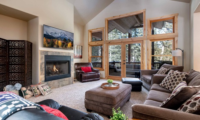 Blue River House | Whispering Pines Retreat: Quiet Wooded Setting, Hot Tub