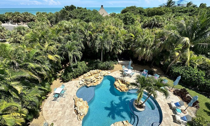 Vero Beach House | WHITE SURF Stunning Pool Home @ Round Island Park OCEAN, PARK & RIVER VIEWS!