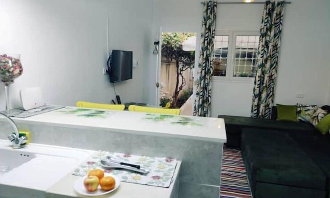 Cite La Gazelle Apartment | Whole apartment (Studio S+0) with green terrace ten minutes from the airport