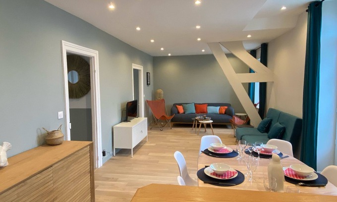 Wimereux Apartment | Wimereux, Bel Appartement Lumineux Proche Plage