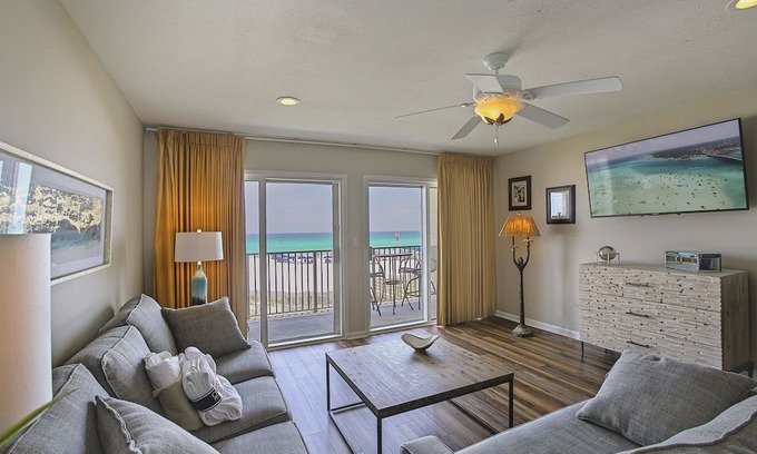 Miramar Beach Condo | Windancer 211 - Gulf Front, Free Beach Service, Community Pool, Amazing Views!