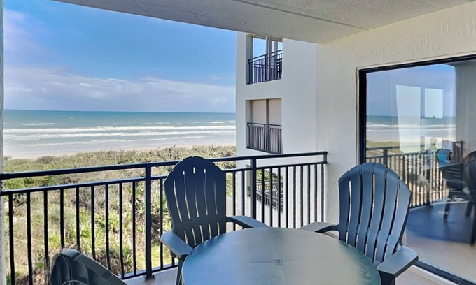 Crescent Beach Condo | Windjammer 206 | Oceanfront Condo with Ocean Views, Balcony, Pool + Beach Acces