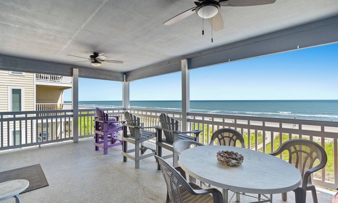 Windy Hill Condo | Windy Shores I 301-3BR/3BA Oceanfront condo in Windy Hill