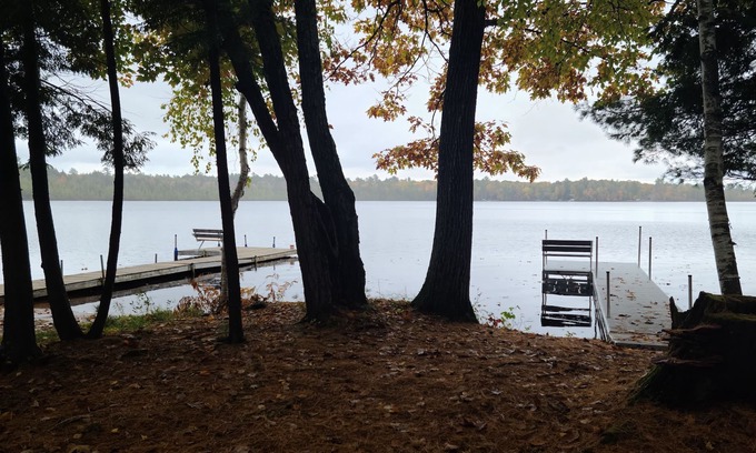 Rhinelander Cabin | Wintergreen Cabin #1 on Moen Lake Chain
