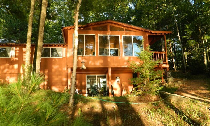 Hazelhurst House | Wisconsin Northwoods Vacation Home on a Private Lake
