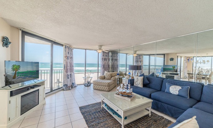 Panama City Beach Condo | Wish Upon A Starfish Edgewater 200L-Beachfront-2nd Floor-Starfish Wishes & Salty Kisses!