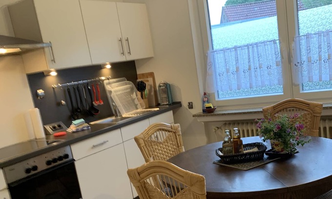 Sengwarden Apartment | With terrace and garden: holiday paradise between South Beach and Hooksiel Beach