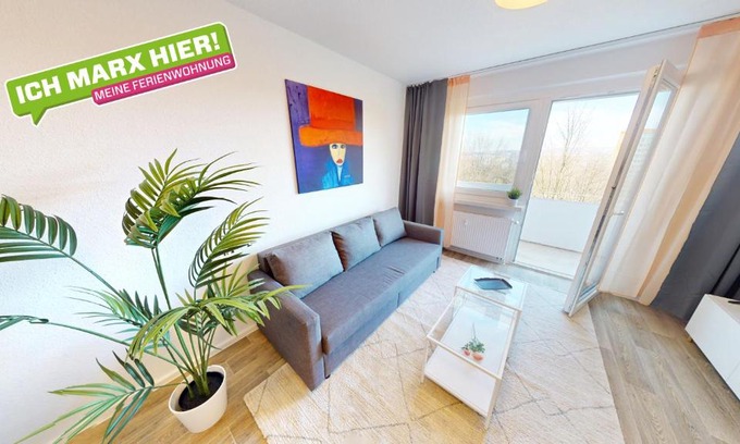 Morgenleite Apartment | Wohnen ohne Hindernisse, nur 170m bis zur Haltestelle der Linie 5, WLAN