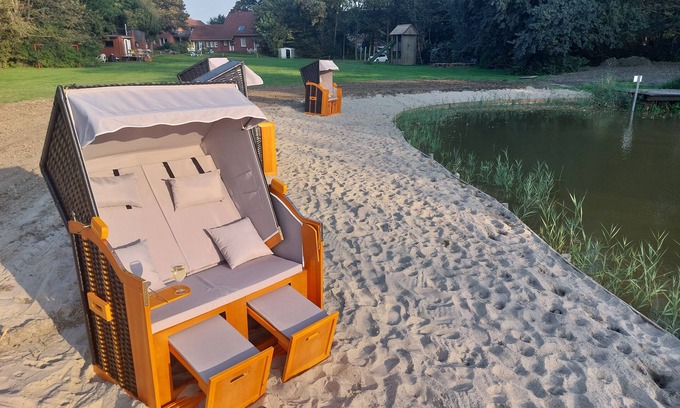 Butjadingen Apartment | Wohnung Wichtel Hol -anlage auf Paradiesischem Grundstück Fußläufig zur Nordsee!