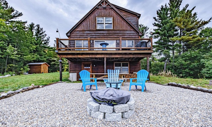 Bryant Pond House | Wolf Moon - Beautiful home with gorgeous views. Close to water and skiing