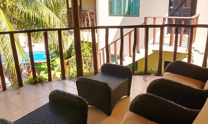 Tulum City Center Hotel | Wonderful 2 bedroom apartment with terrace in Tulum center, Bahamita
