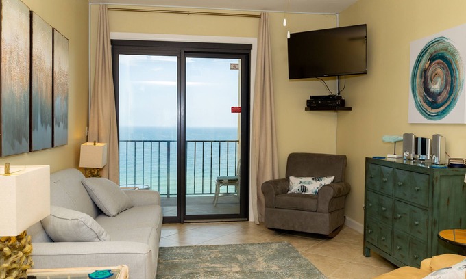 Orange Beach Condo | Wonderful Location! Clean Unit with Gorgeous Gulf Front Views! Family Friendly!